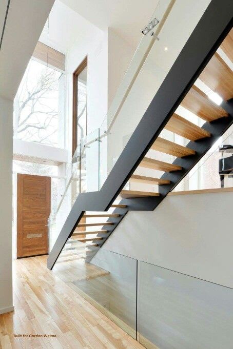 Interior & Glass Stair Railing : Glass Ninja . Get a ...