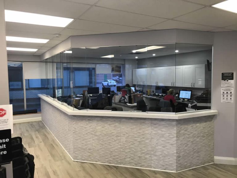 Glass Shields, Guards, Sneeze Guards and Partitions Toronto